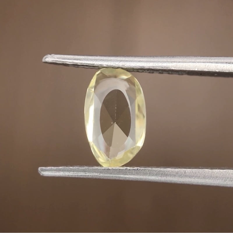 1.06ct Free Form Rose Cut Sapphire 1.06ct Free Form Rose Cut Sapphire
