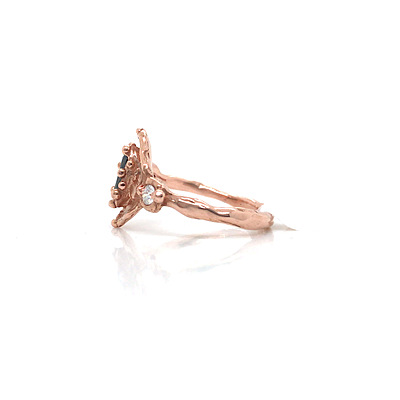 'Arwyn Green Sapphire & Diamond' Ring