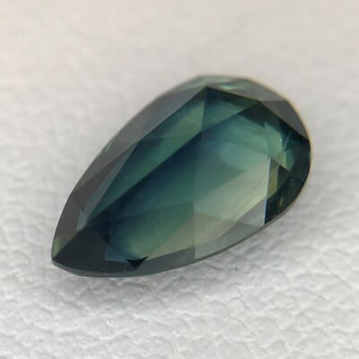 1.68ct Pear Rose Cut Sapphire