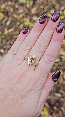 'Geometric Signe' Ring 'Geometric Signe' Ring