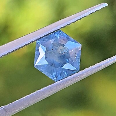 1.78ct Hexagon Step Cut Sapphire