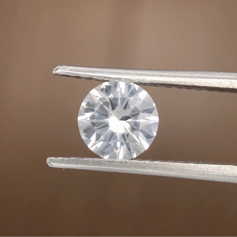 1.13ct Round Brilliant Cut Sapphire 1.13ct Round Brilliant Cut Sapphire