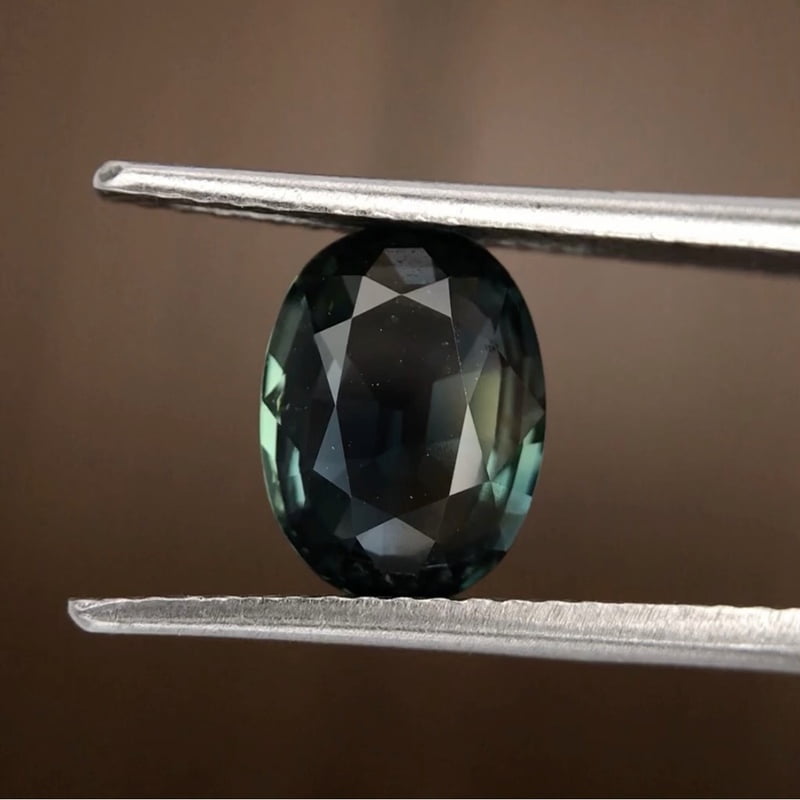 1.87ct Oval Mixed Cut Sapphire 1.87ct Oval Mixed Cut Sapphire