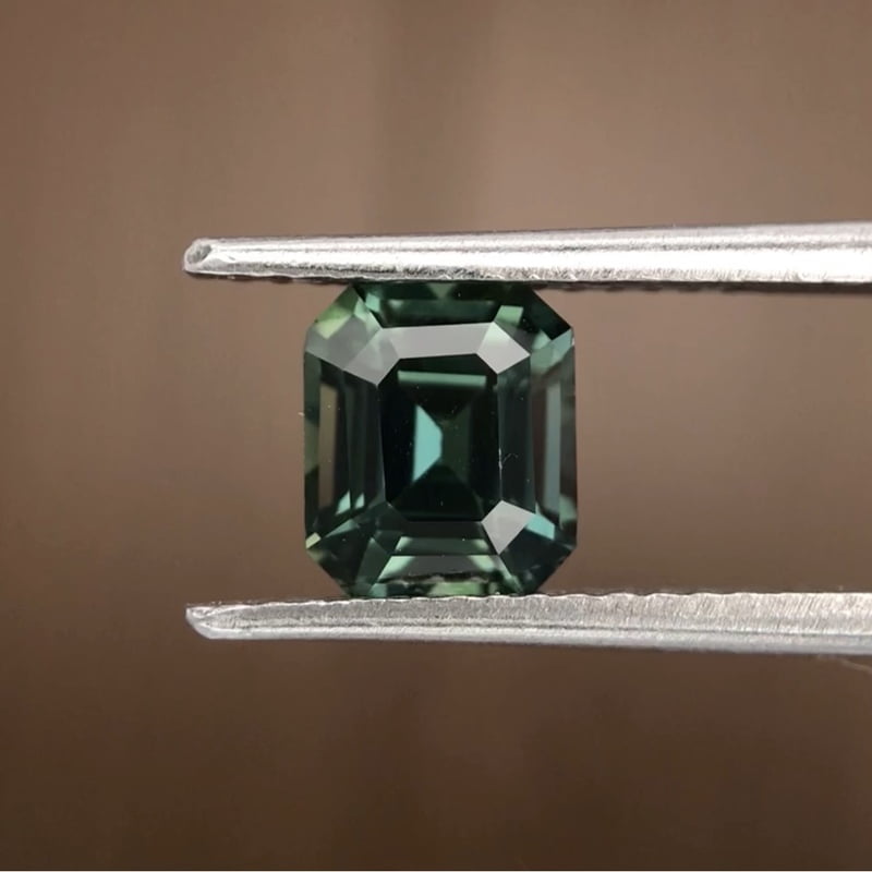 1.64ct Octagon Step Cut Sapphire 1.64ct Octagon Step Cut Sapphire