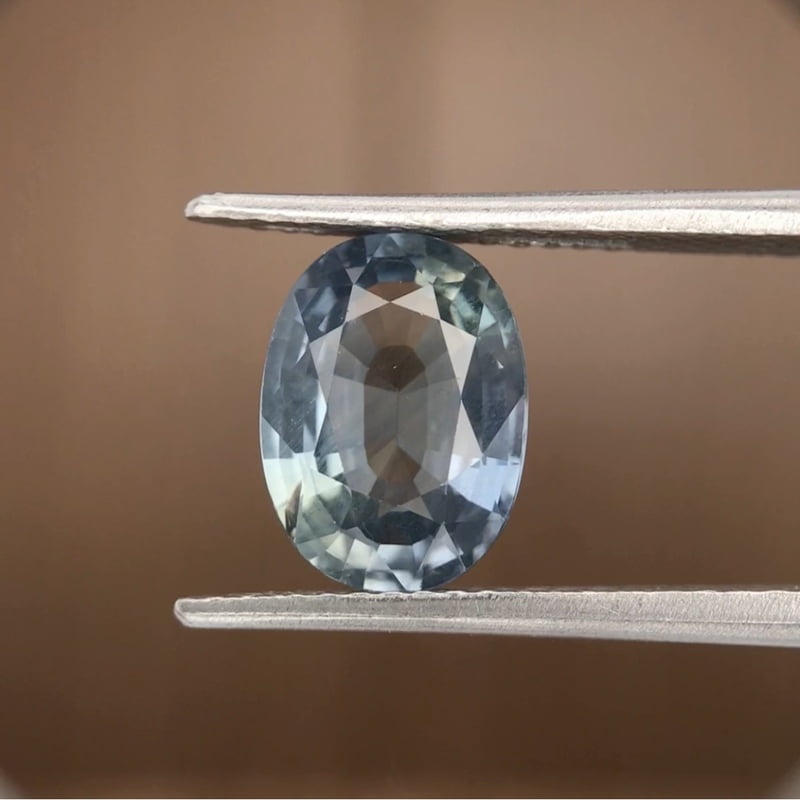 2.96ct Oval Mixed Cut Sapphire 2.96ct Oval Mixed Cut Sapphire