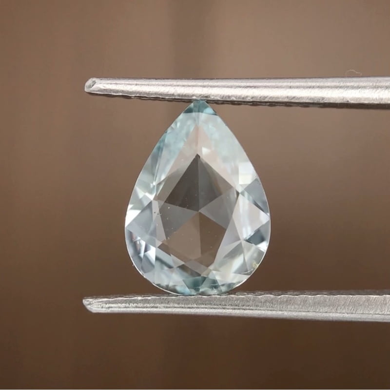 1.54ct Pear Rose Cut Sapphire 1.54ct Pear Rose Cut Sapphire
