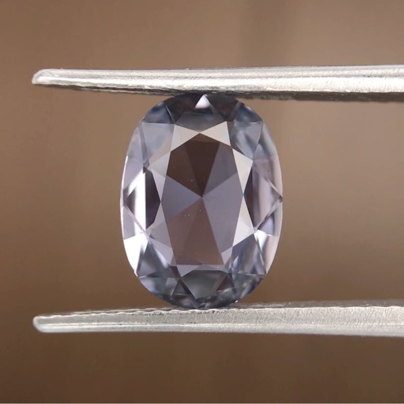 2.59ct Oval Rose Cut Sapphire 2.59ct Oval Rose Cut Sapphire