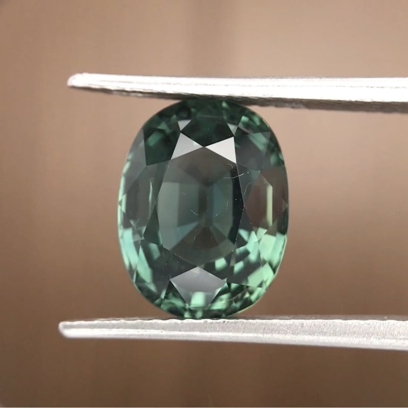 5.84ct Oval Mixed Cut Sapphire 5.84ct Oval Mixed Cut Sapphire