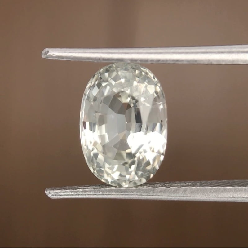 3.56ct Oval Mixed Cut Sapphire 3.56ct Oval Mixed Cut Sapphire