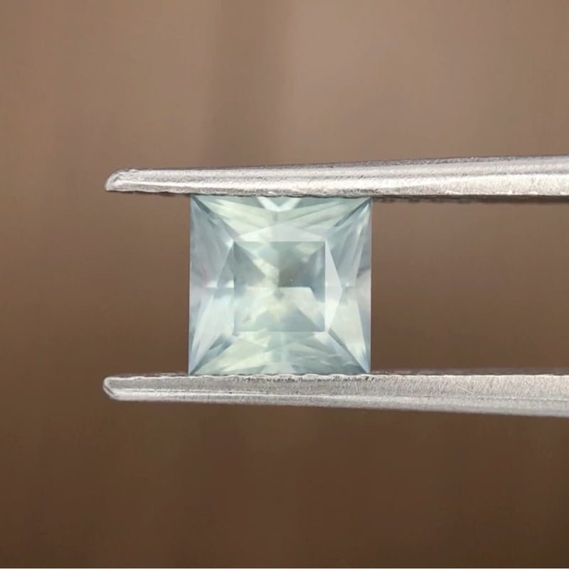 1.28ct Princess Brilliant Cut Sapphire 1.28ct Princess Brilliant Cut Sapphire