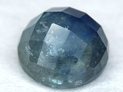 2.27ct Round Checker Cut Sapphire 2.27ct Round Checker Cut Sapphire