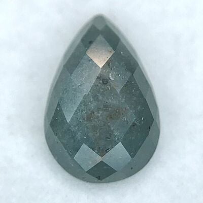 1.10ct Pear Checker Cut Sapphire 1.10ct Pear Checker Cut Sapphire