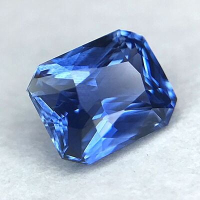 1.08ct Radiant Brilliant Cut Sapphire 1.08ct Radiant Brilliant Cut Sapphire