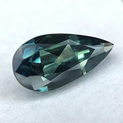 1.41tcw Pear Brilliant Cut Sapphire Pair 1.41tcw Pear Brilliant Cut Sapphire Pair