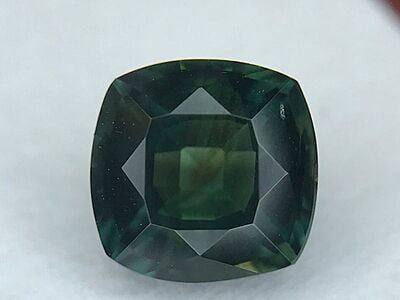0.77ct Cushion Mixed Cut Sapphire