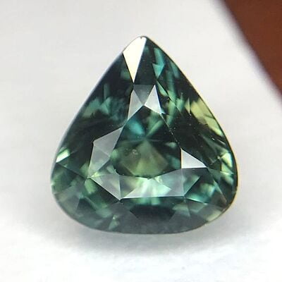 2.07ct Pear Mixed Cut Sapphire