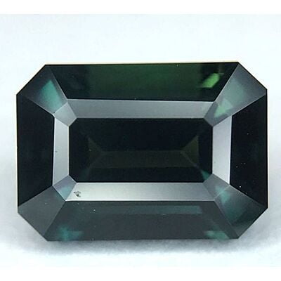 1.02ct Octagon Step Cut Sapphire