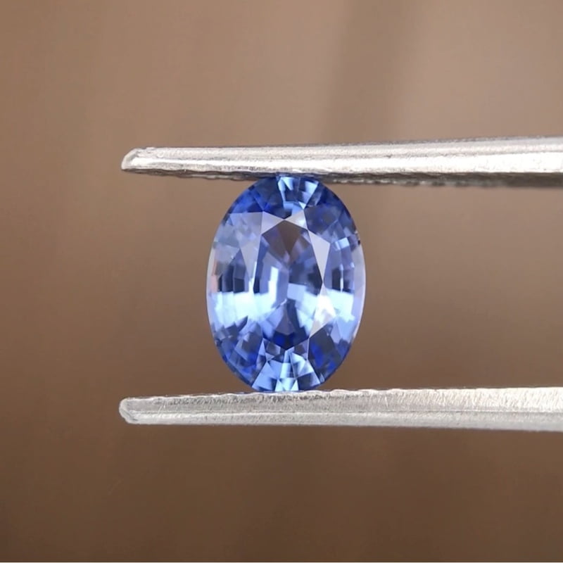 0.86ct Oval Mixed Cut Sapphire 0.86ct Oval Mixed Cut Sapphire