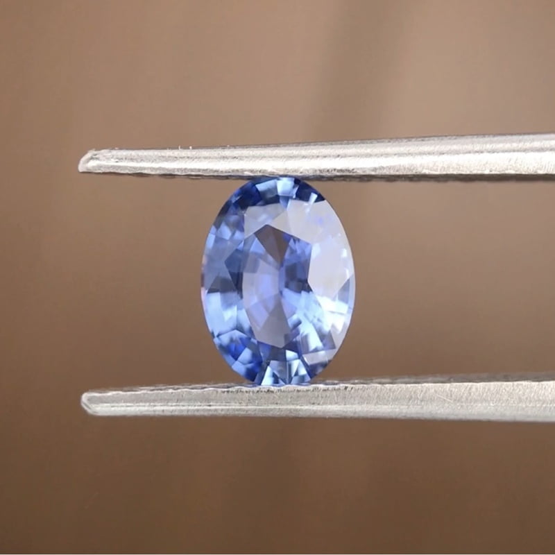 0.79ct Oval Mixed Cut Sapphire 0.79ct Oval Mixed Cut Sapphire